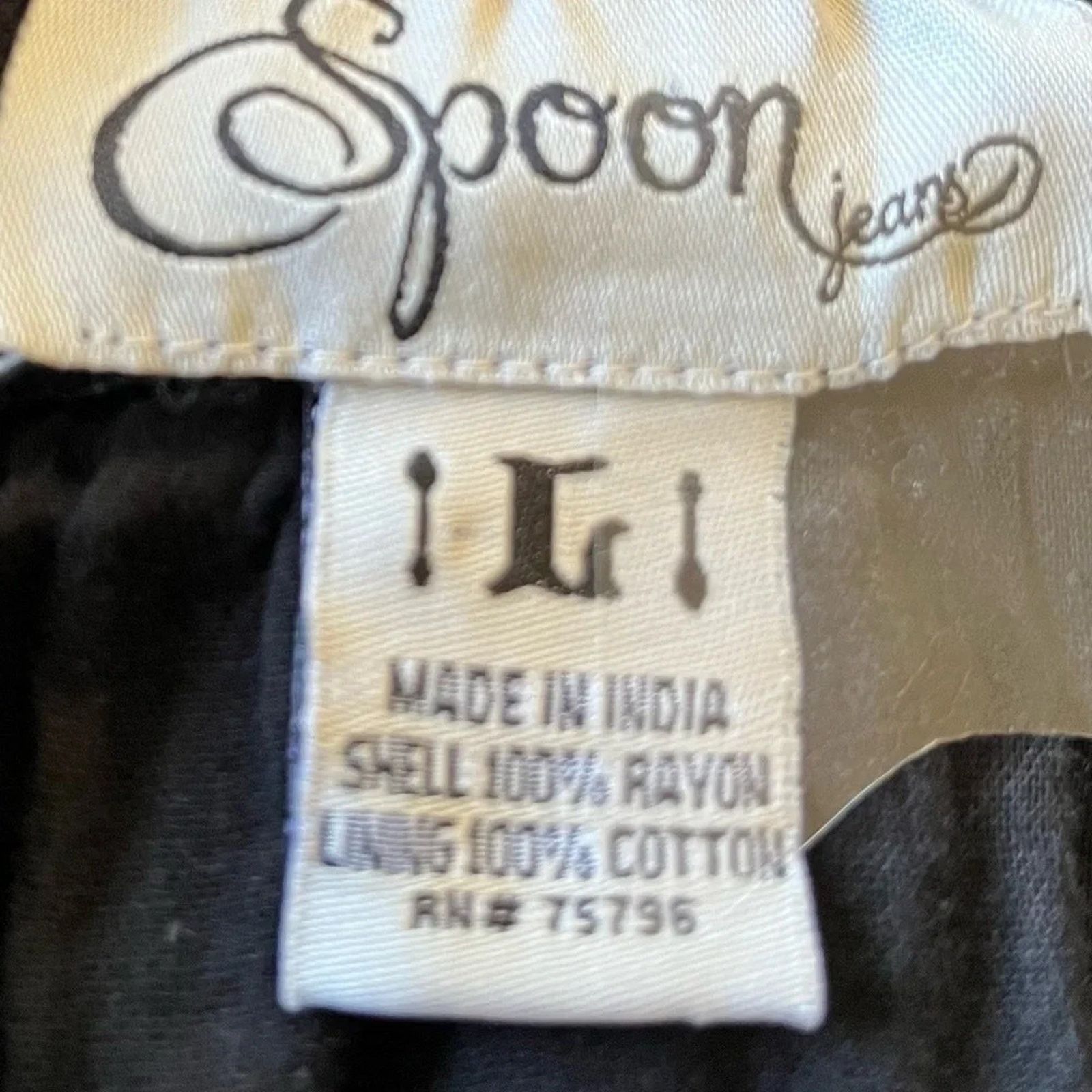Spoon Spoon black mini dress. It’s 100% rayon/cotton lining, sz S Size S / US 4 / IT 40 - 4 Thumbnail