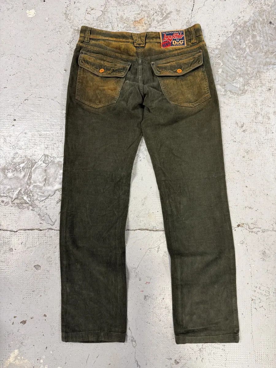 Dolce & Gabbana AW2006 Dolce & Gabbana Green Velvet Pants Size US 32 / EU 48 - 2 Thumbnail