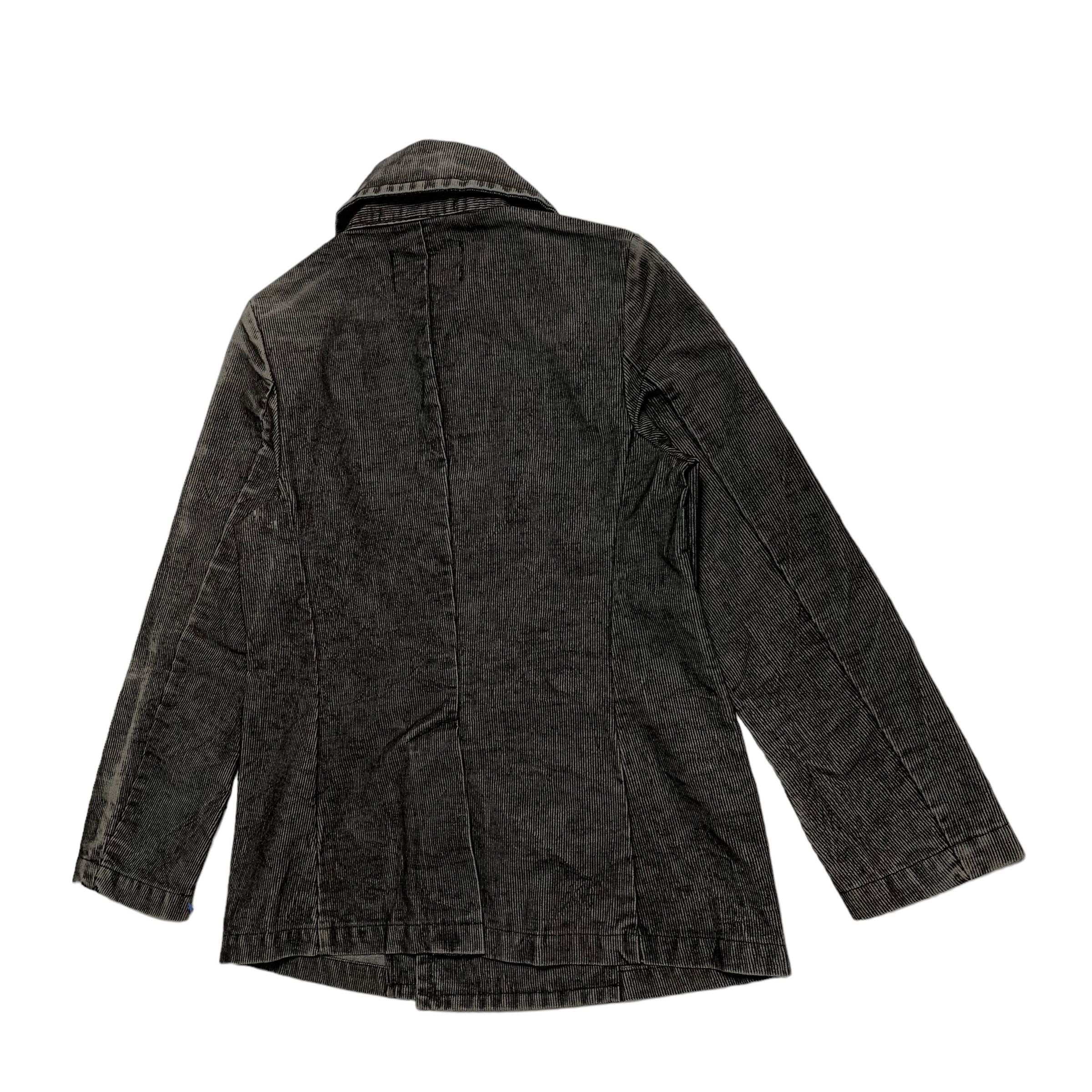 Zucca Zucca Double Breast Denim Coat Size US XS / EU 42 / 0 - 7 Thumbnail