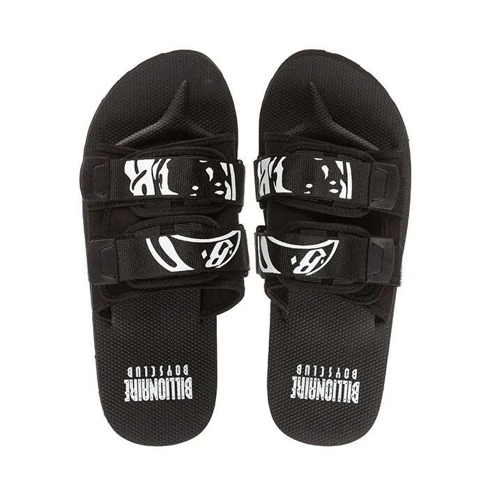 image of Bbc Billionaire Boys Club Cosmic Slides Strap Japan Sandals in Black, Men's (Size 8)