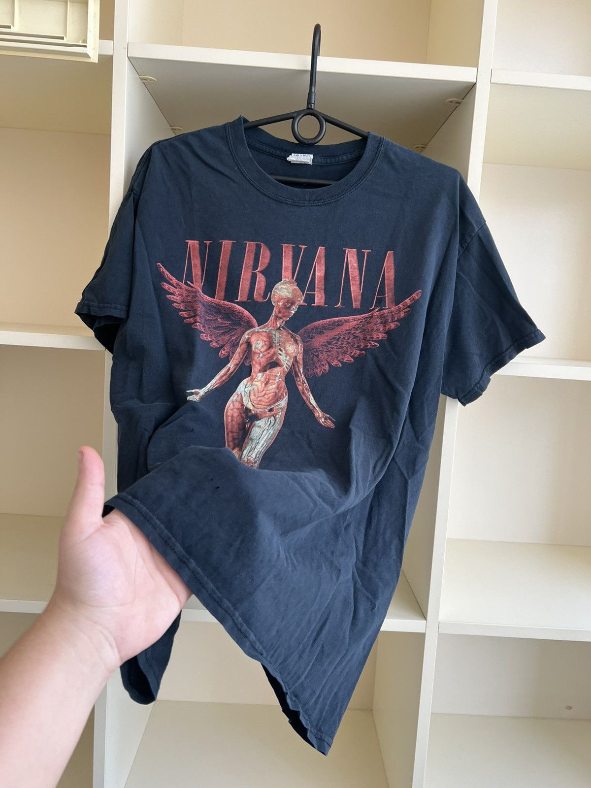 Nirvana Vintage Nirvana Band Tee T-Shirt Size L Size US L / EU 52-54 / 3 - 11 Thumbnail