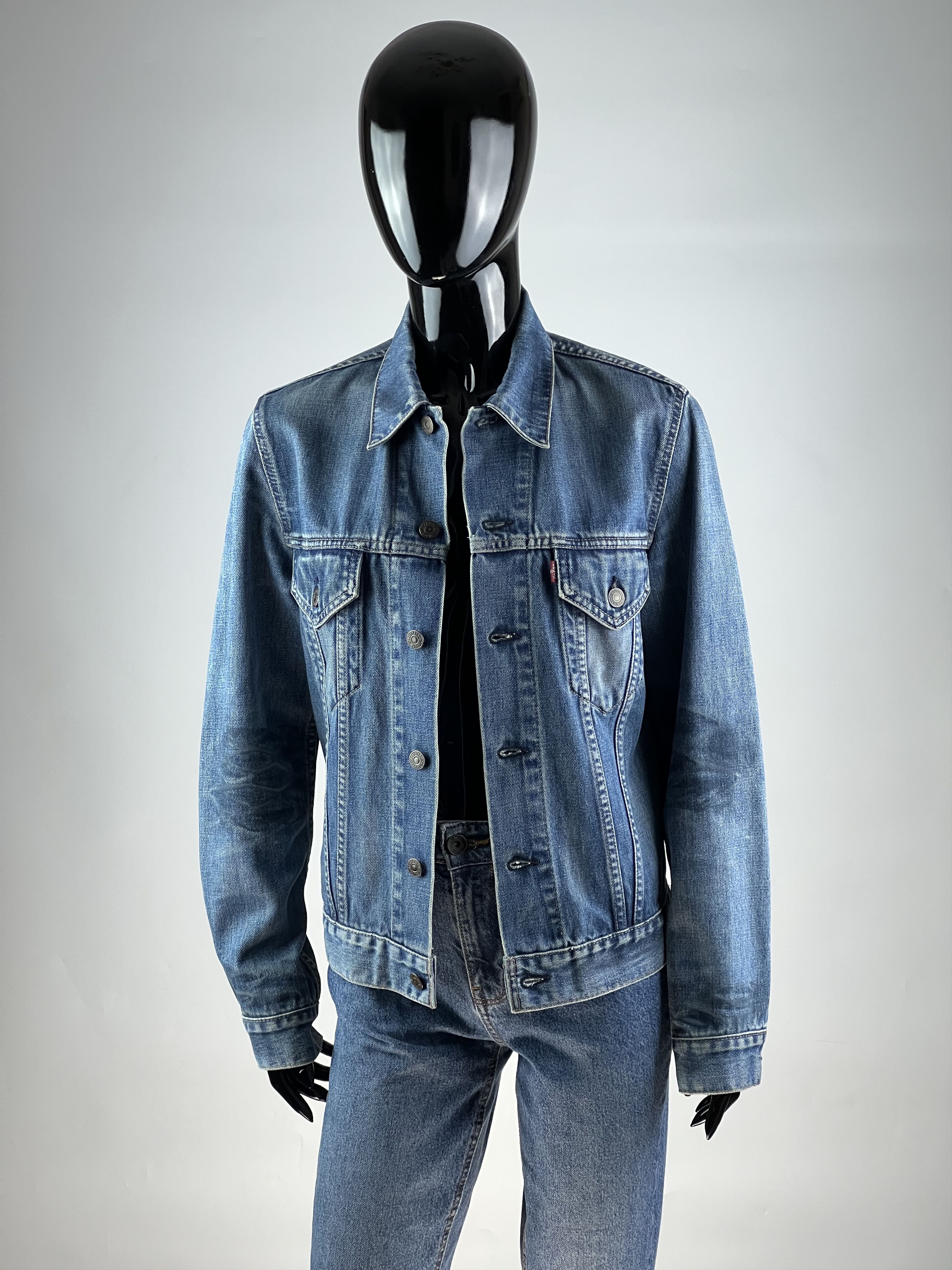 Levi's Levis Women's Blue Denim Jacket Size S Size S / US 4 / IT 40 - 1 Thumbnail