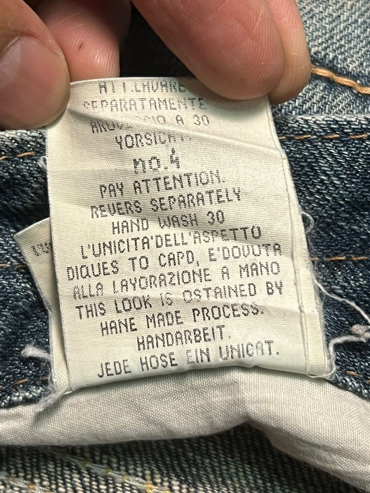 Japanese Brand Bootcut Vintage Red Pepper Up Grade - Faded,Distressed Denim Size US 28 / EU 44 - 11 Thumbnail