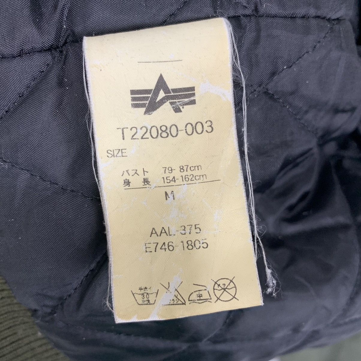 Alpha Industries × Vintage Vintage Alpha Industries Military Jacket Size M / US 6-8 / IT 42-44 - 8 Thumbnail