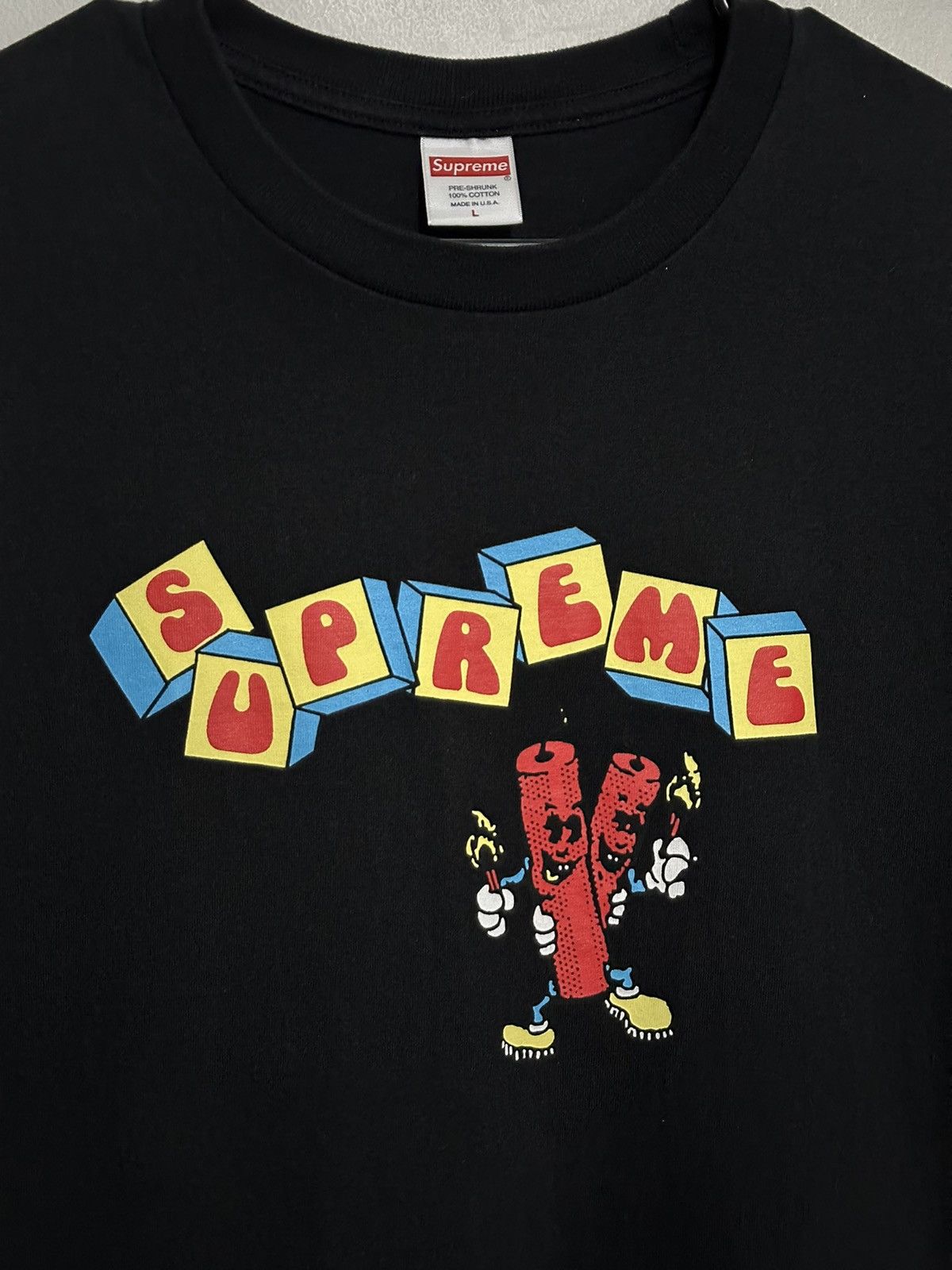 Supreme Supreme Dynamite Tee Size US L / EU 52-54 / 3 - 2 Thumbnail