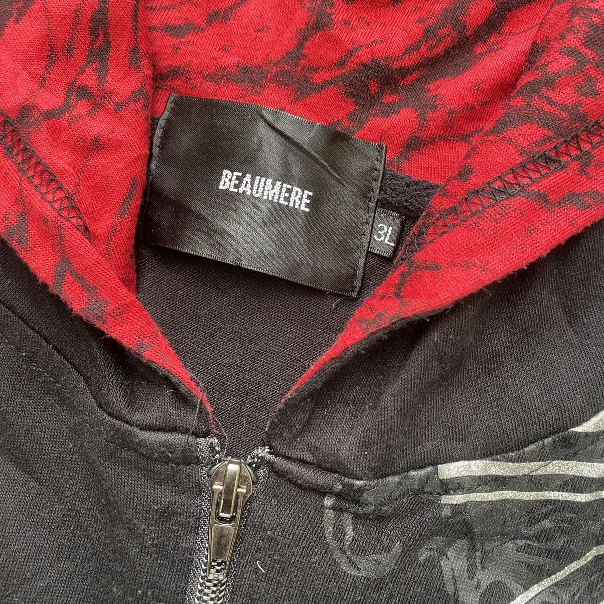 Hysteric Glamour Beaumere Hoodie Poem Punk Grunge Ghotic Styled Size US XL / EU 56 / 4 - 4 Thumbnail