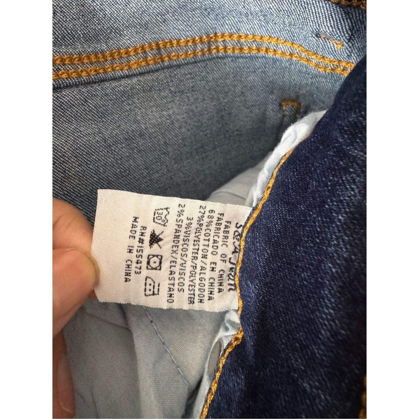 Other S & A Jeans Women’s Skinny Dark Wash Distressed Stretch Deni Size 29" - 3 Thumbnail