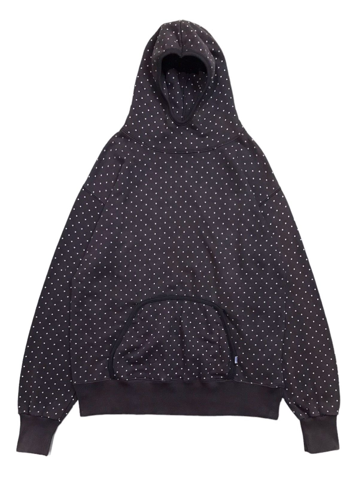 image of 2001 Goodenough Polka Dot Hoodie in Brown, Men's (Size Large)