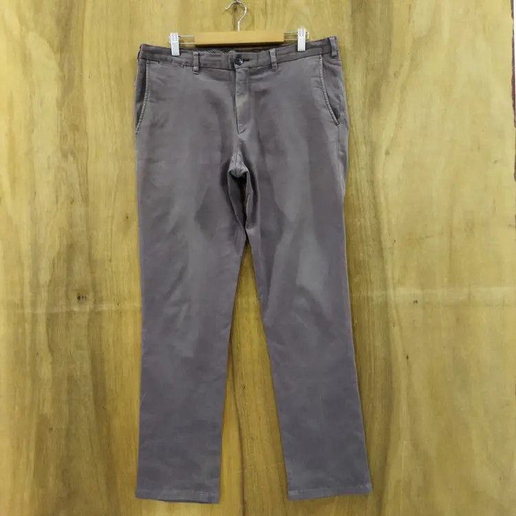 Burberry × Japanese Brand BURBERRY BROWN CHINO PANTS Size US 34 / EU 50 - 1 Thumbnail