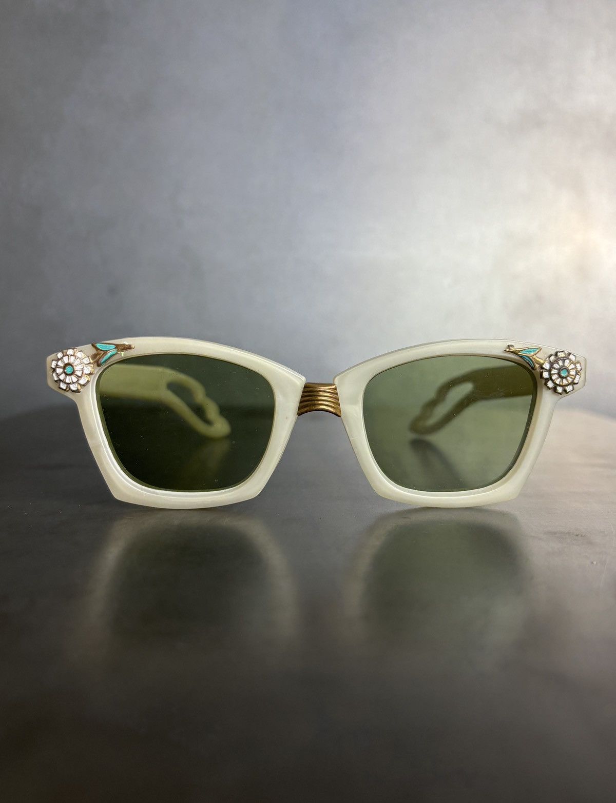 Other × Vintage 1950s Sunglasses True Vintage Jewelled Western Turanette MCM Size ONE SIZE - 3 Thumbnail