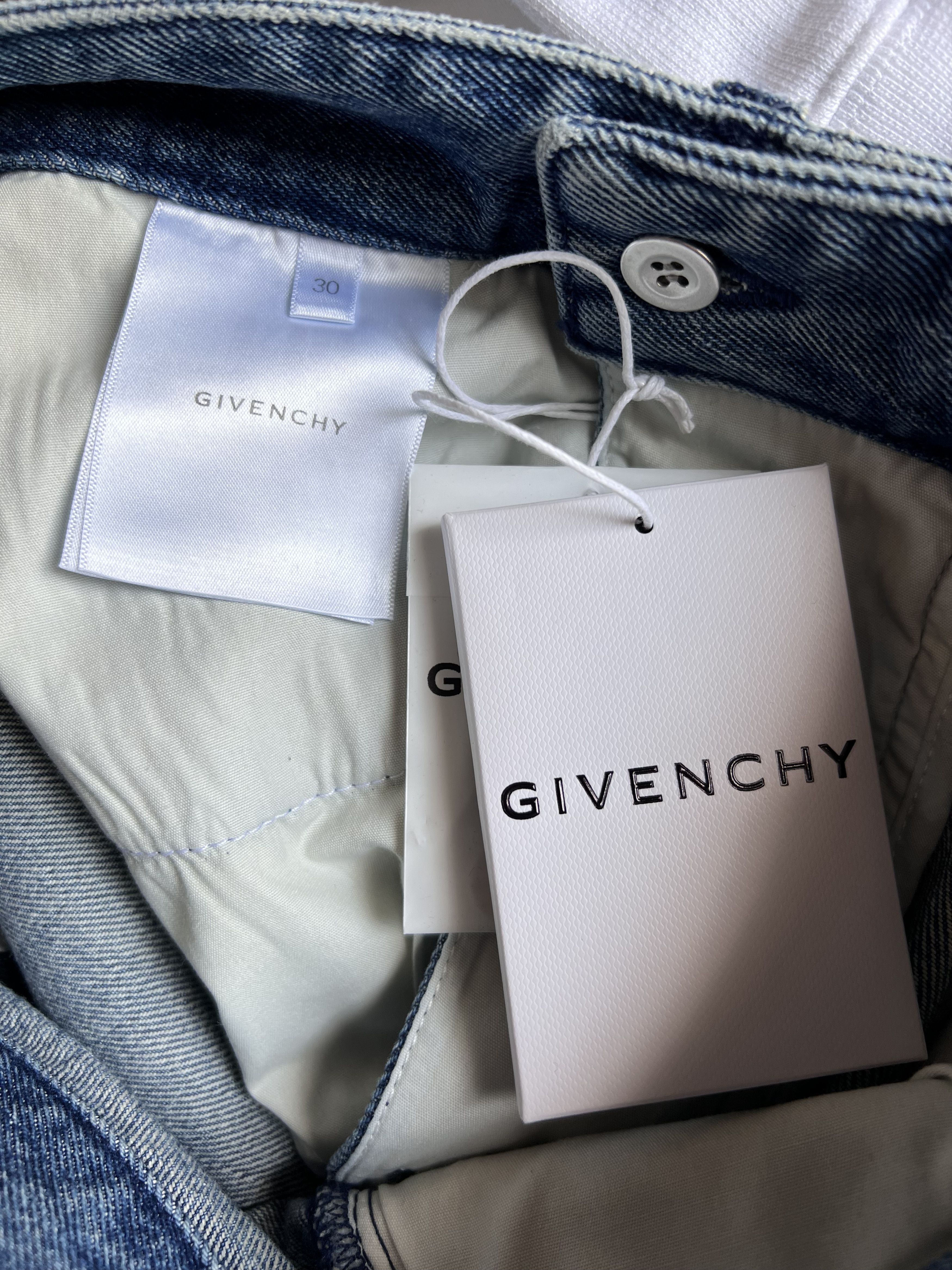 Givenchy Givenchy 4G Zipper Detail Denim Jeans Size US 30 / EU 46 - 8 Thumbnail