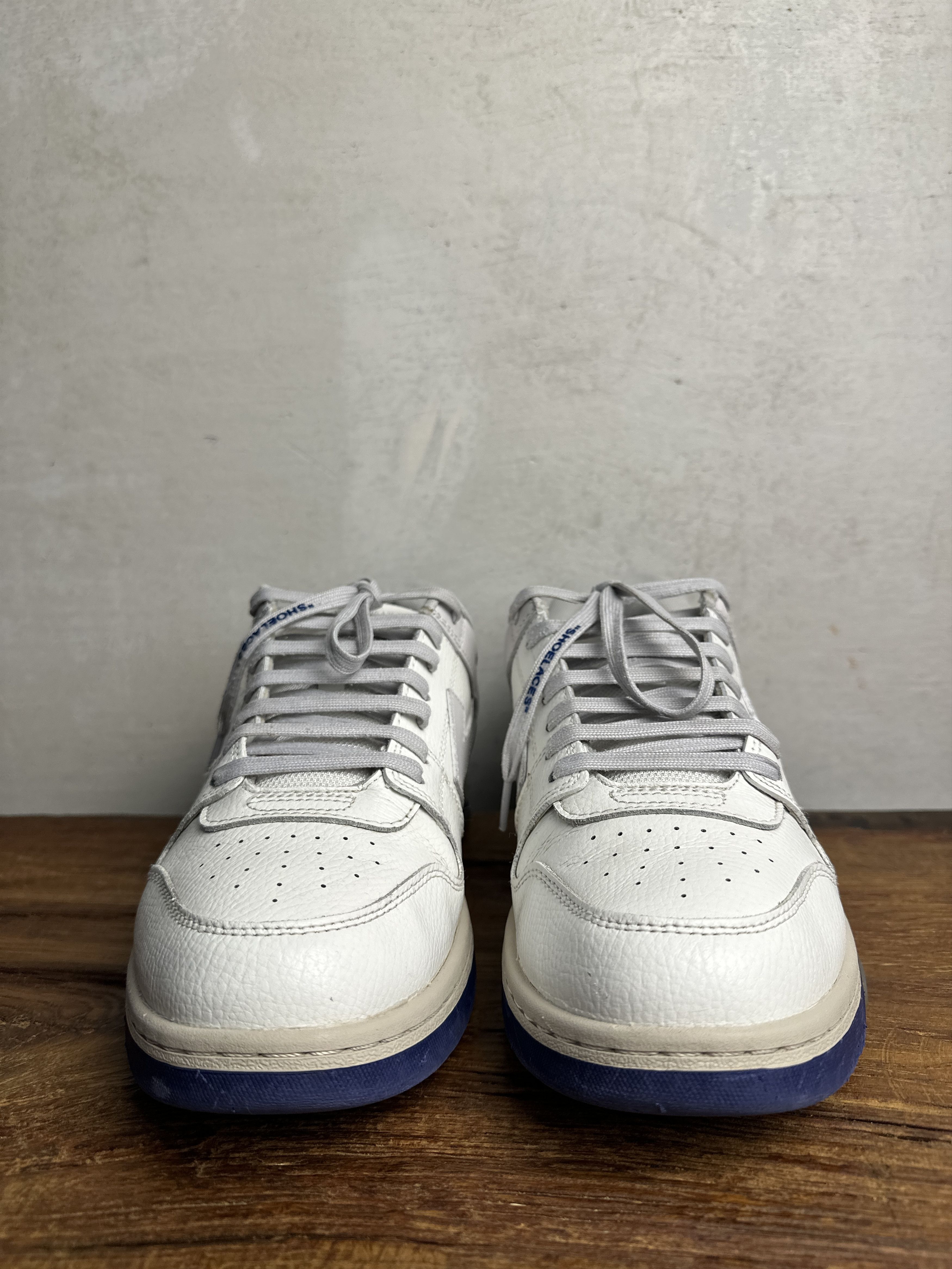 Off-White Off-White Out Of Office Sneakers White/Navy Size US 10 / EU 43 - 9 Thumbnail