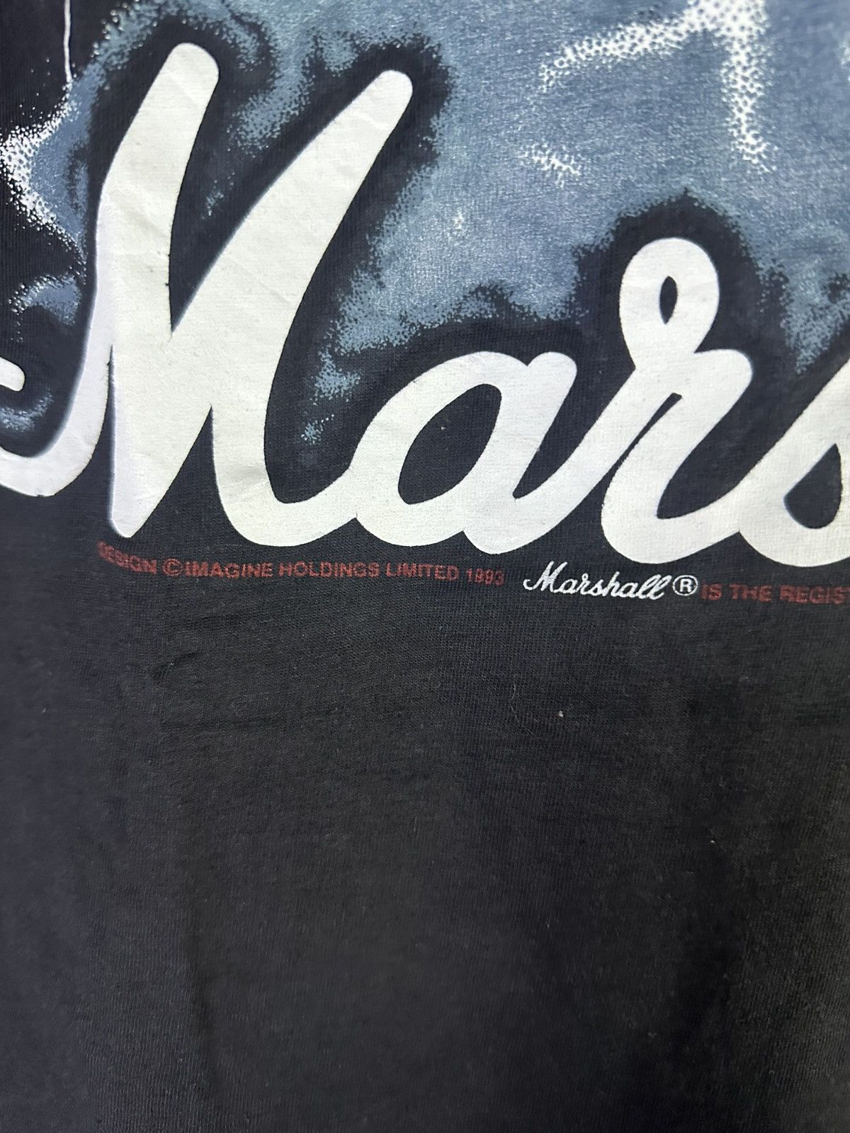 Vintage Rare Vintage 80’s Marshall Amplification Punk skull t-shirt Size US L / EU 52-54 / 3 - 5 Thumbnail