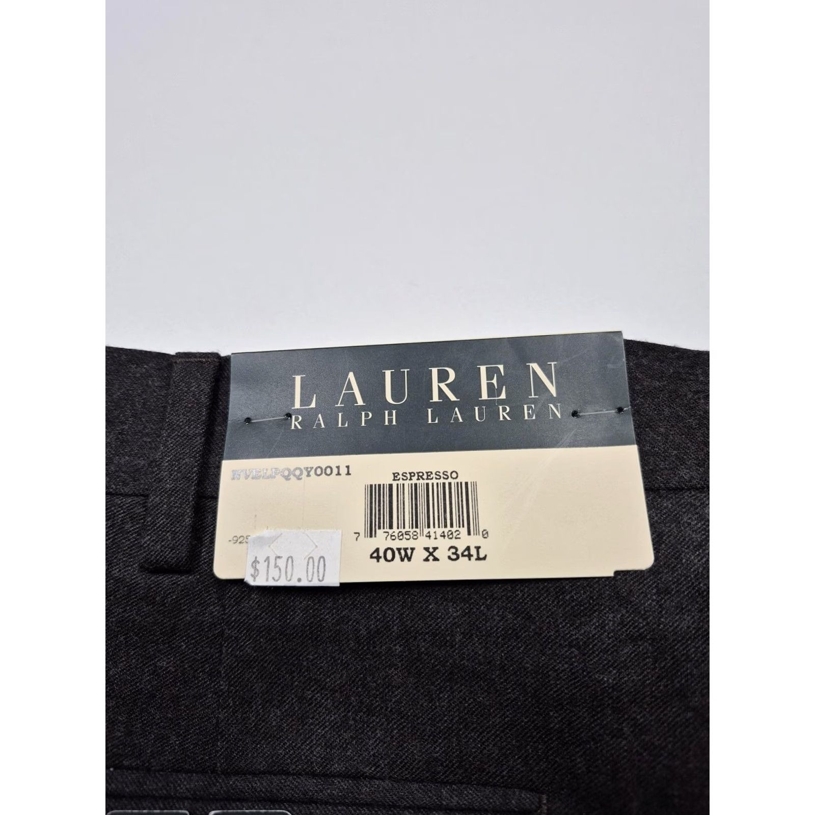 Ralph Lauren VINTAGE Lauren Ralph Lauren Dress Pants Mens 40x34 Brown Wool Pleated Classic NWT Size US 40 / EU 56 - 4 Thumbnail