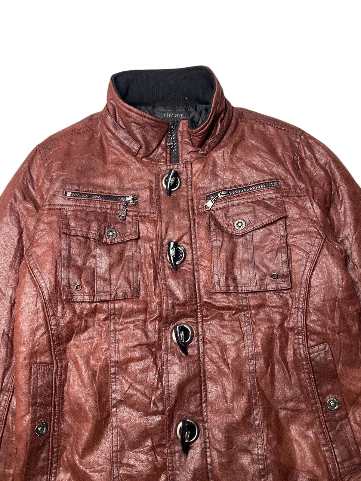 If Six Was Nine 2000's In The Attic Biker Jacket Size US M / EU 48-50 / 2 - 2 Thumbnail