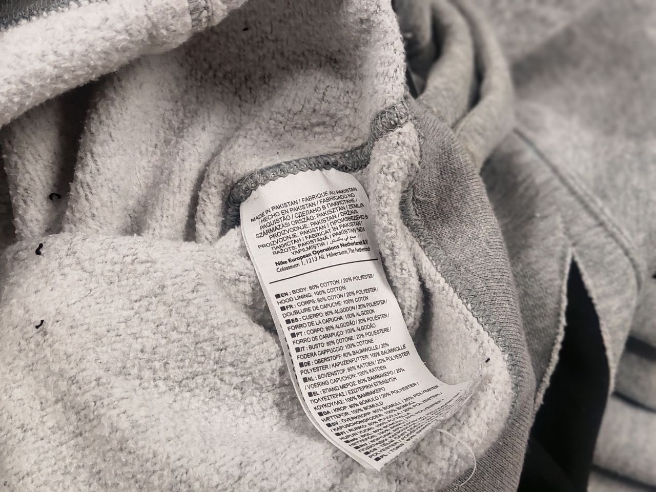 Nike Vintage Nike Gray Hoodie Y2K Style Designer Exclusive Size US M / EU 48-50 / 2 - 15 Thumbnail