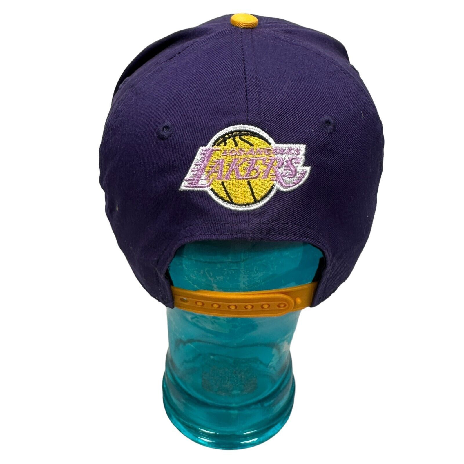 New Era New Era Los Angeles Lakers Snapback Hat Men's Purple Yellow Size ONE SIZE - 3 Thumbnail