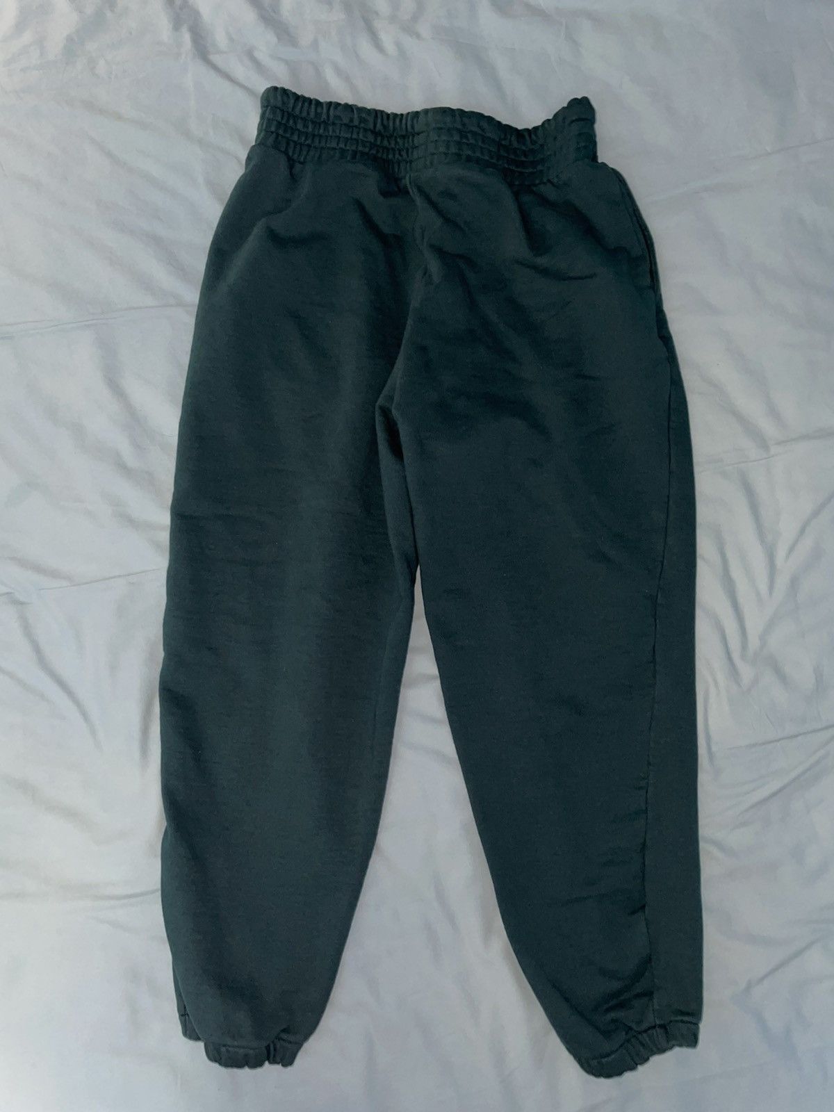 Asos ASOS Heavyweight Oversized Sweatpants - Forest Green Size XS Size US 30 / EU 46 - 2 Thumbnail