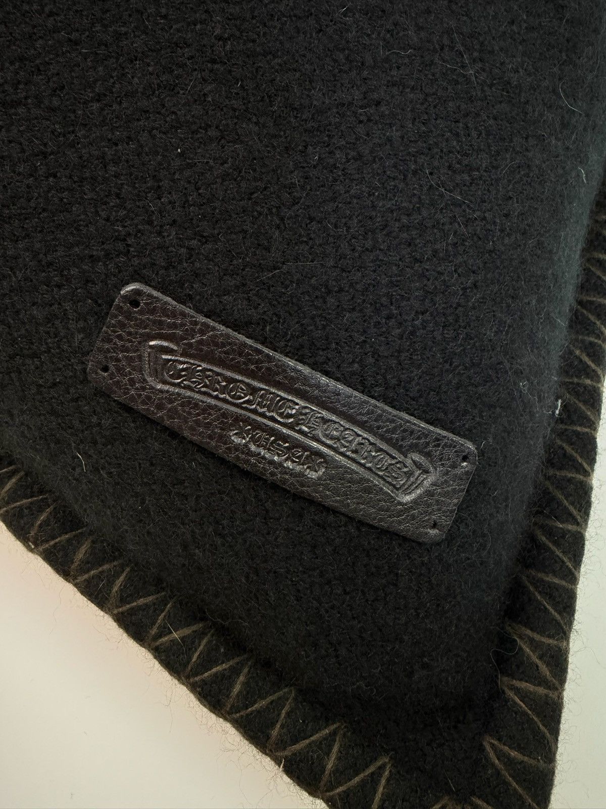 Chrome Hearts 🔥Chrome Hearts Black Brown Cross Cashmere Pillow🔥 Size ONE SIZE - 3 Thumbnail