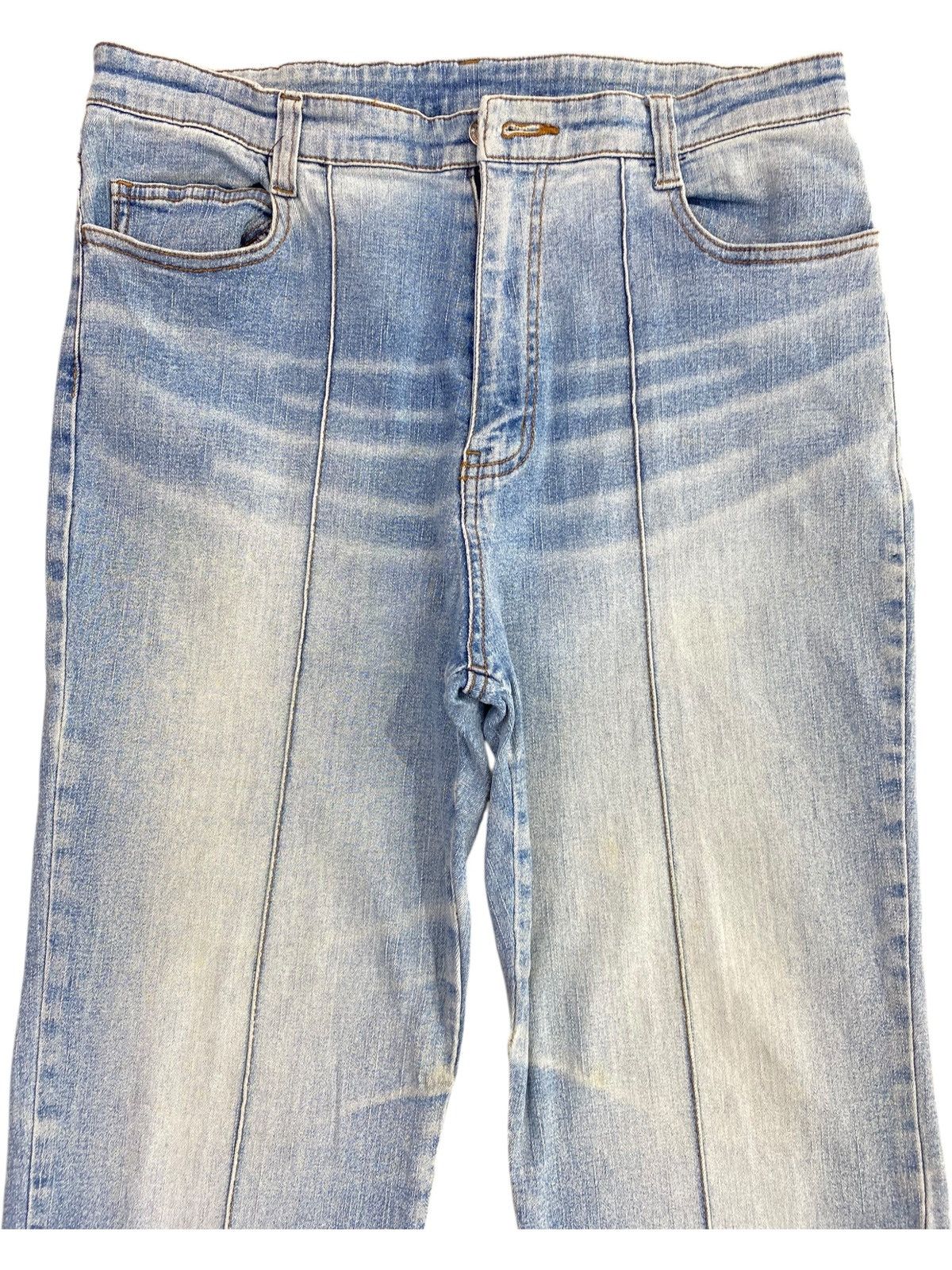 Japanese Brand Japanese Brand Blue Wash Arrow Line Style Jeans Size US 30 / EU 46 - 2 Thumbnail