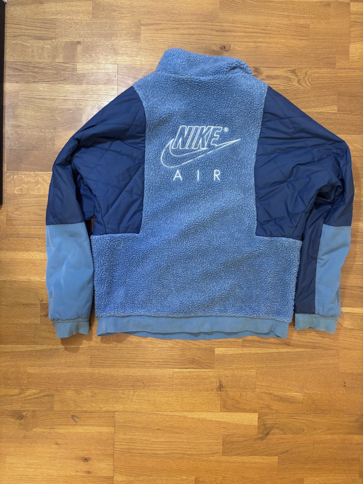 Nike × Vintage Vintage Polar jacket 20’s central logo halfzip y2k drip Size US XS / EU 42 / 0 - 7 Thumbnail