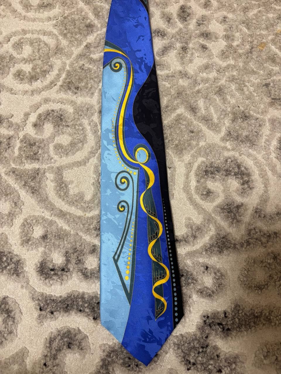 Vintage RICCARDO GABRIELE VINTAGE Silk tie Made in Italy Size ONE SIZE - 8 Thumbnail