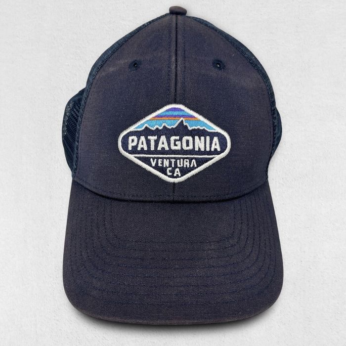 Patagonia Patagonia Ventura CA Fitz Roy Patch Trucker Mesh Snapback