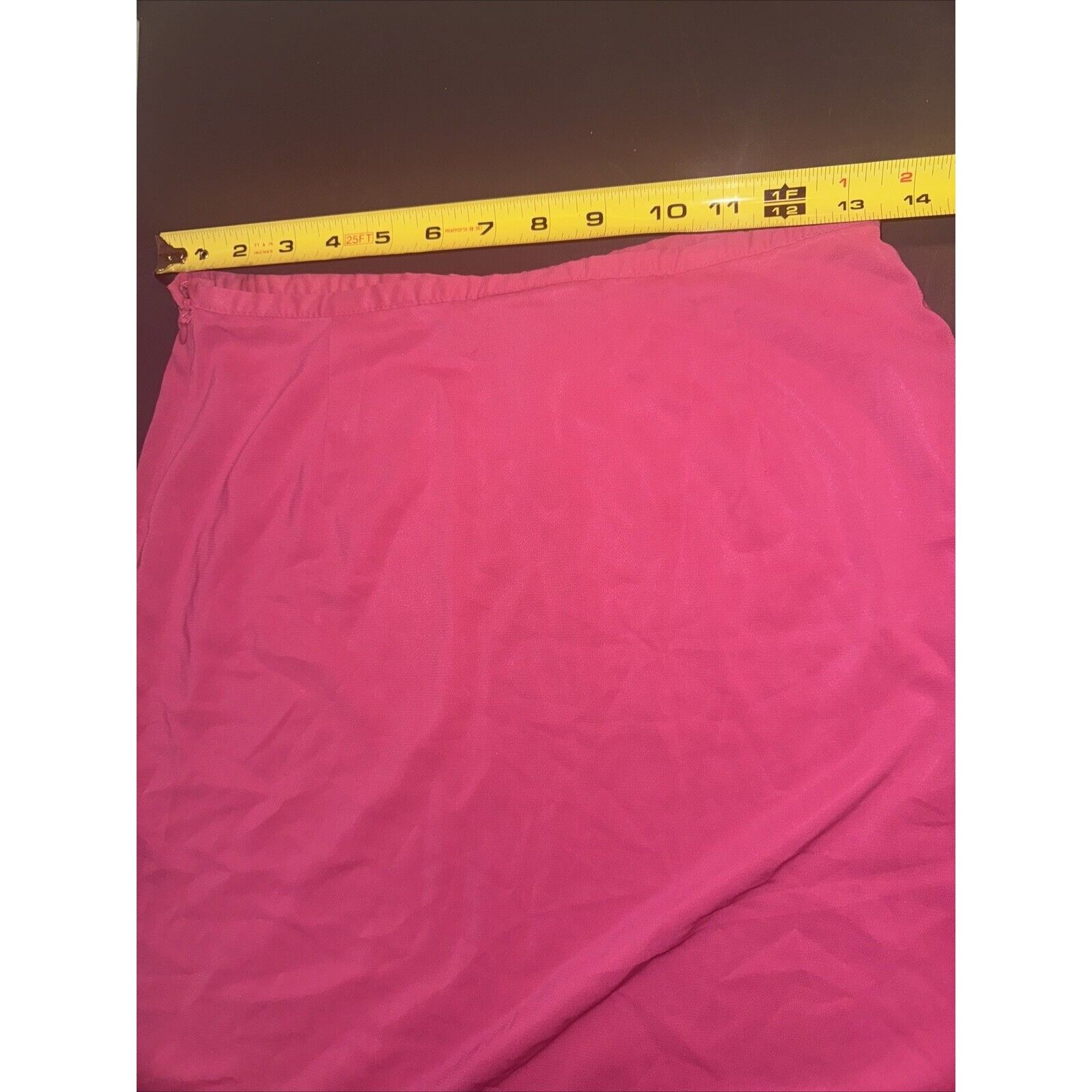 Other The Limited Stretch pencil skirt orange pink lined Solid str Size 27" / US 4 / IT 40 - 7 Thumbnail
