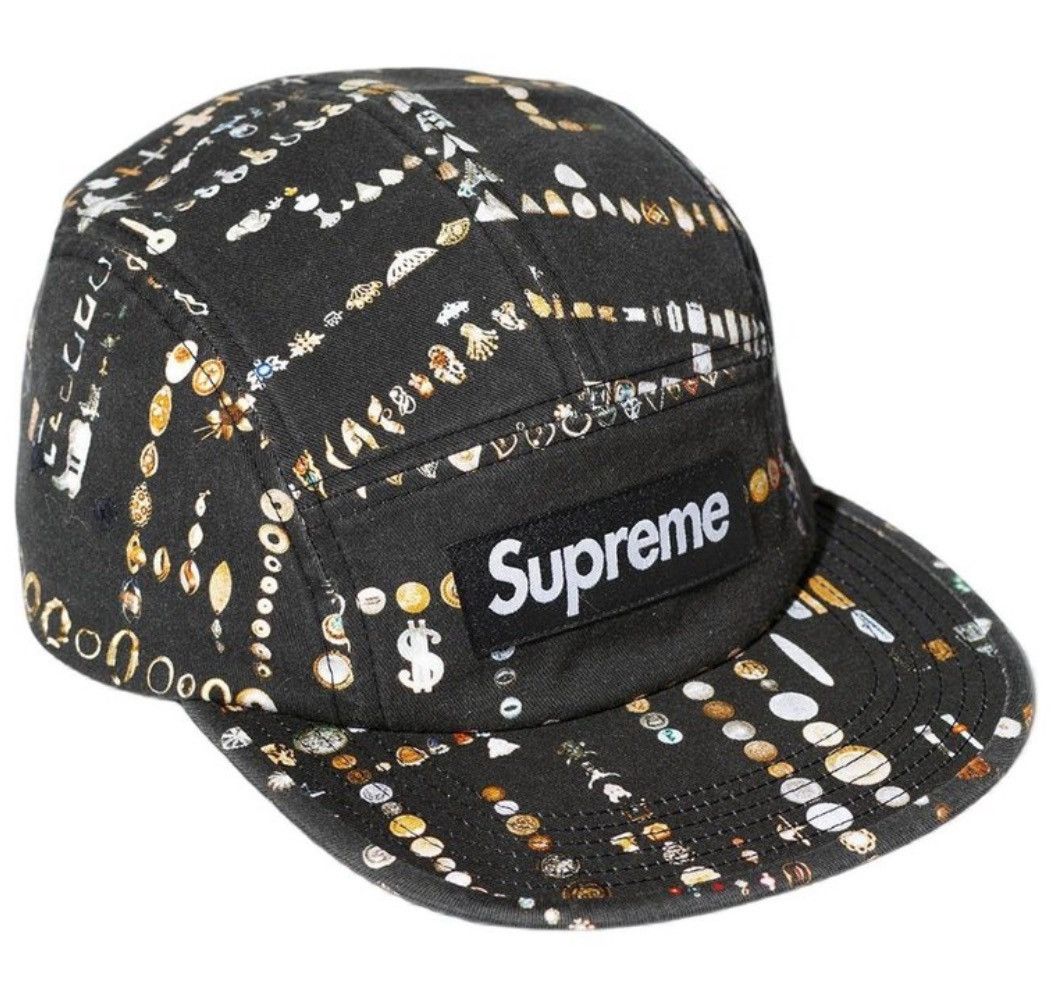 Supreme Supreme Mike Kelly Camp Cap Black Size ONE SIZE - 3 Thumbnail