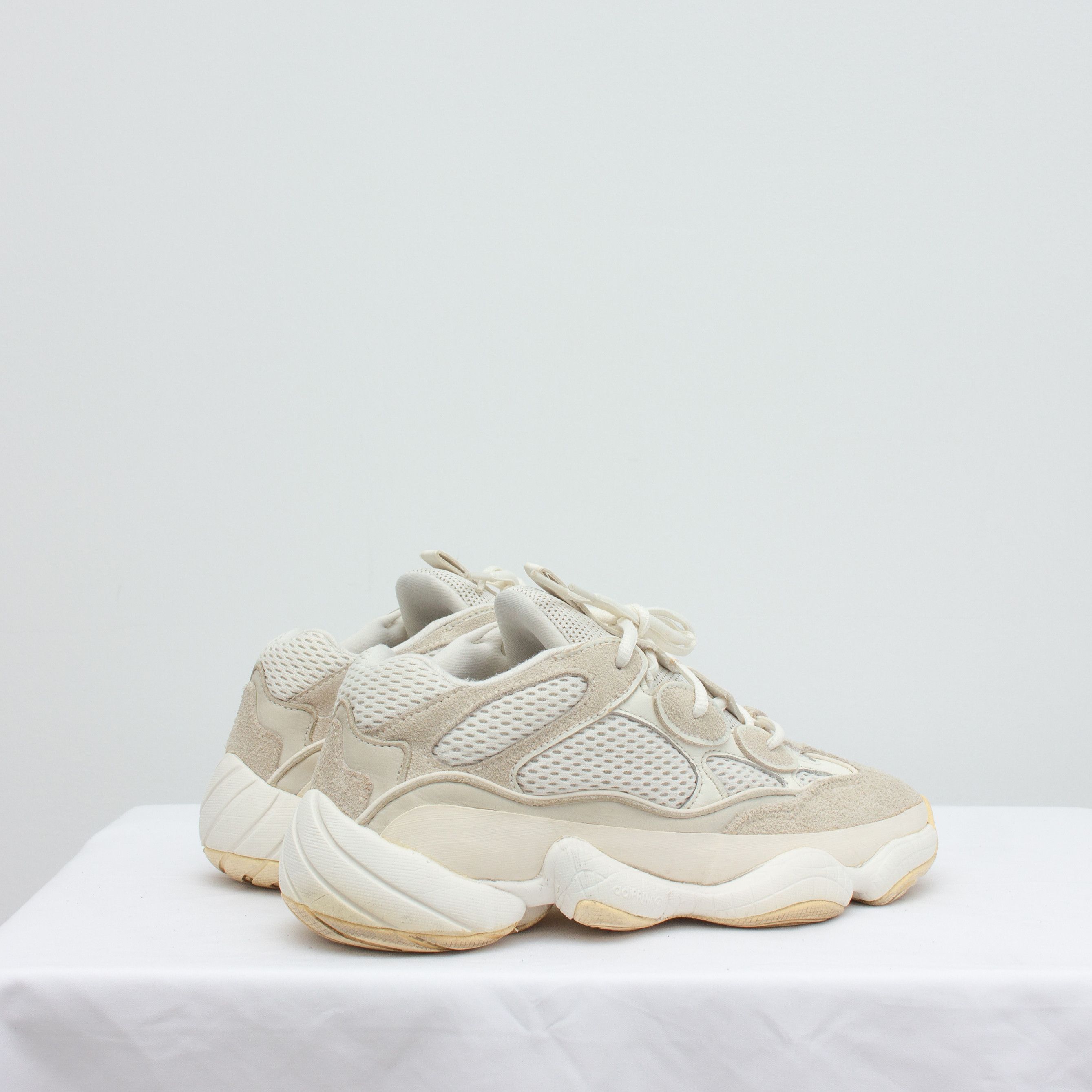 Adidas × Kanye West × Yeezy Adidas Yeezy 500 Bone White 2019 Men's - FV3573 Size US 7.5 / EU 40-41 - 3 Thumbnail