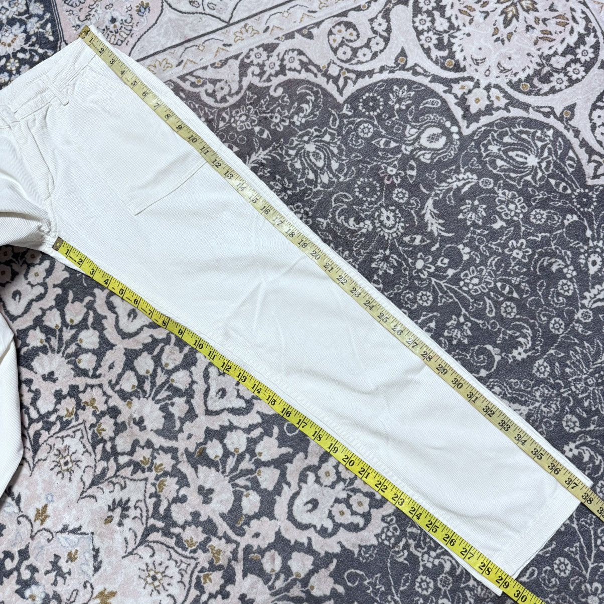 Danton Vintage Danton White Corduroy Fatigue Pants Size US 29 - 15 Thumbnail