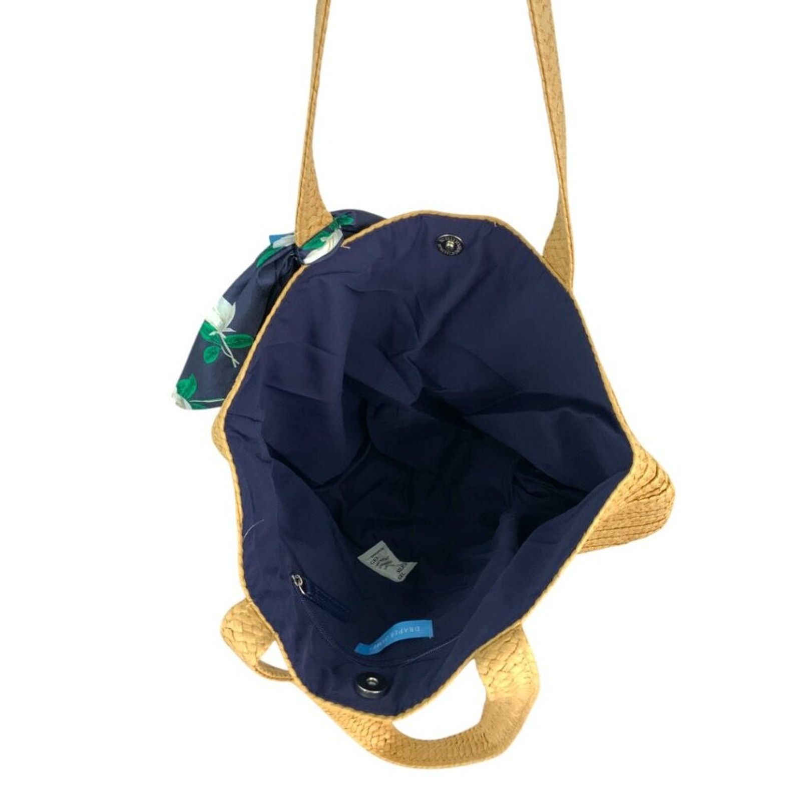 Other Draper James Everyday Straw Bag with Scarf NWT $75 MSRP Size ONE SIZE - 5 Thumbnail