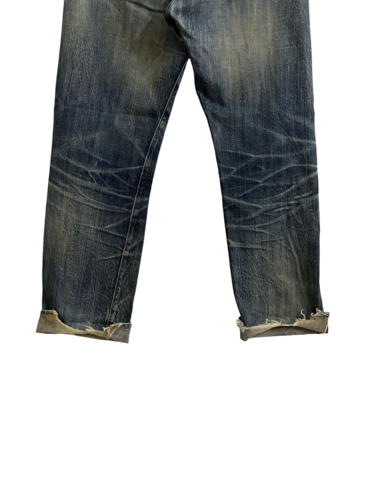 Levi's × Levi's Vintage Clothing LEVI’S BIG E J22 DISTRESSED DENIM Size US 32 / EU 48 - 2 Thumbnail