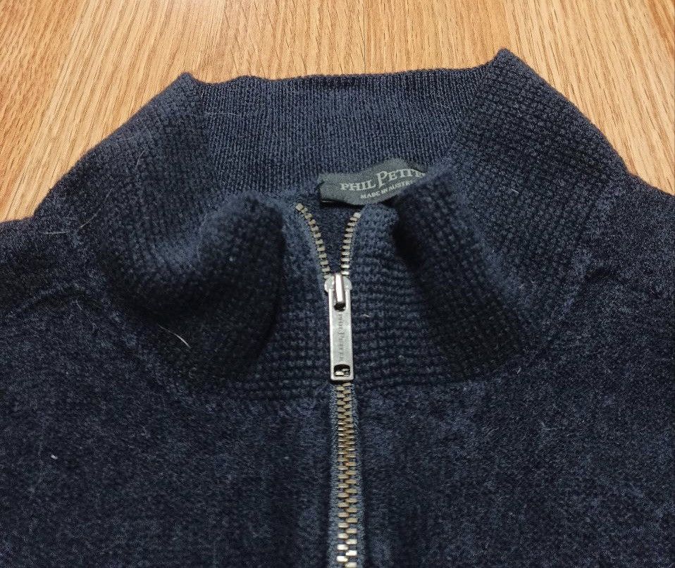 Designer Phil Petter Austria Wool Blend Zip Sweater Cardigan Size US M / EU 48-50 / 2 - 6 Thumbnail