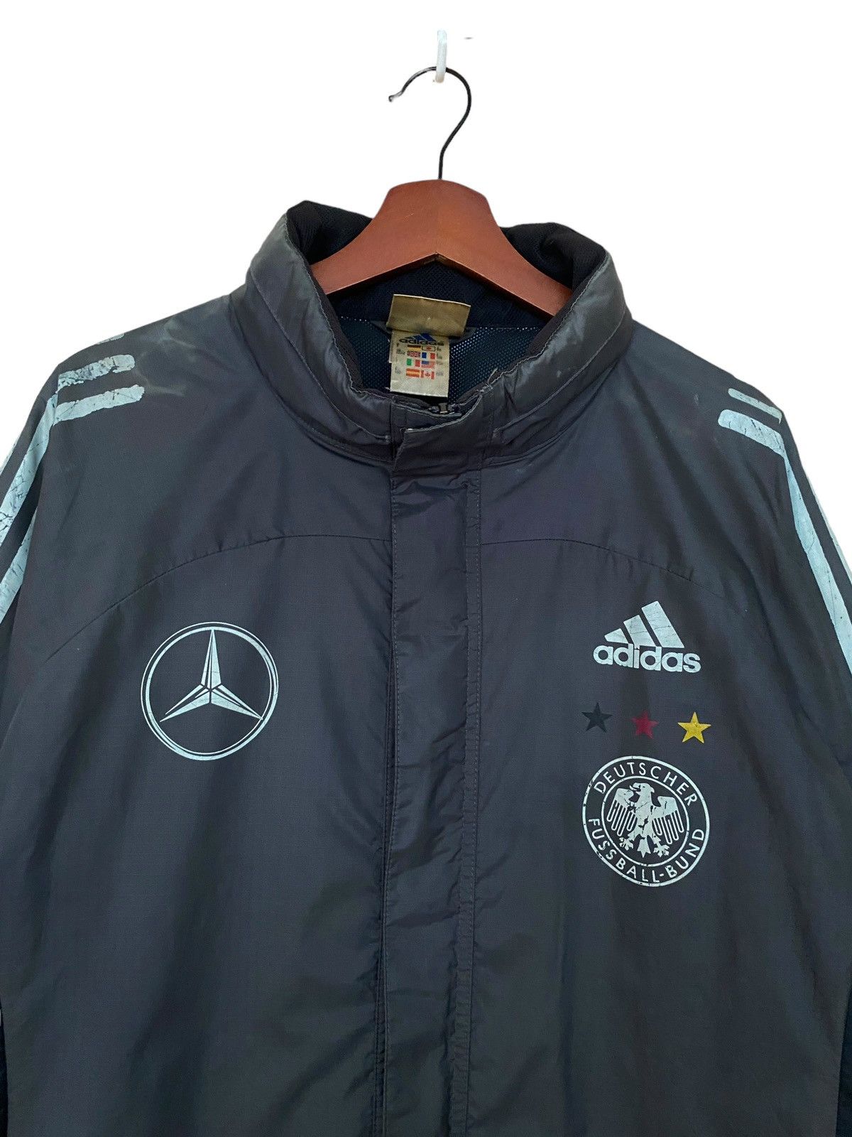 Adidas × Vintage Vintage Team Football German by Adidas Jacket 2000s Size US L / EU 52-54 / 3 - 5 Thumbnail