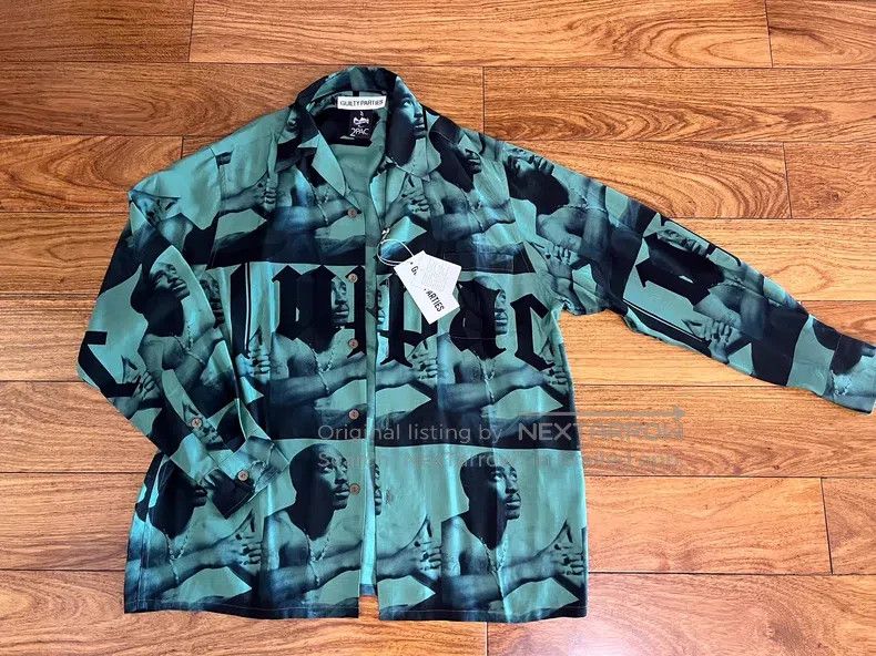 Wacko Maria Wacko Maria 23ss co-branded 2pac rapper long-sleeved shirt Size US M / EU 48-50 / 2 - 1 Thumbnail