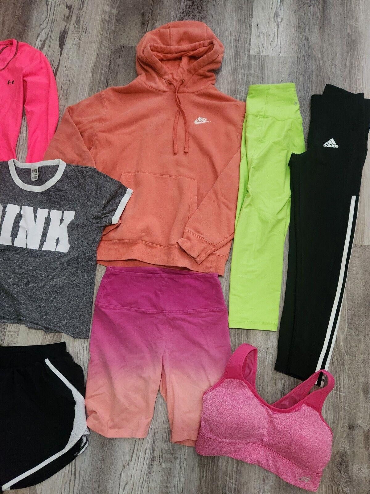 Adidas Womens Small Workout Lot Vs Nike Adidas Hoodie Leggings Size S / US 4 / IT 40 - 3 Thumbnail