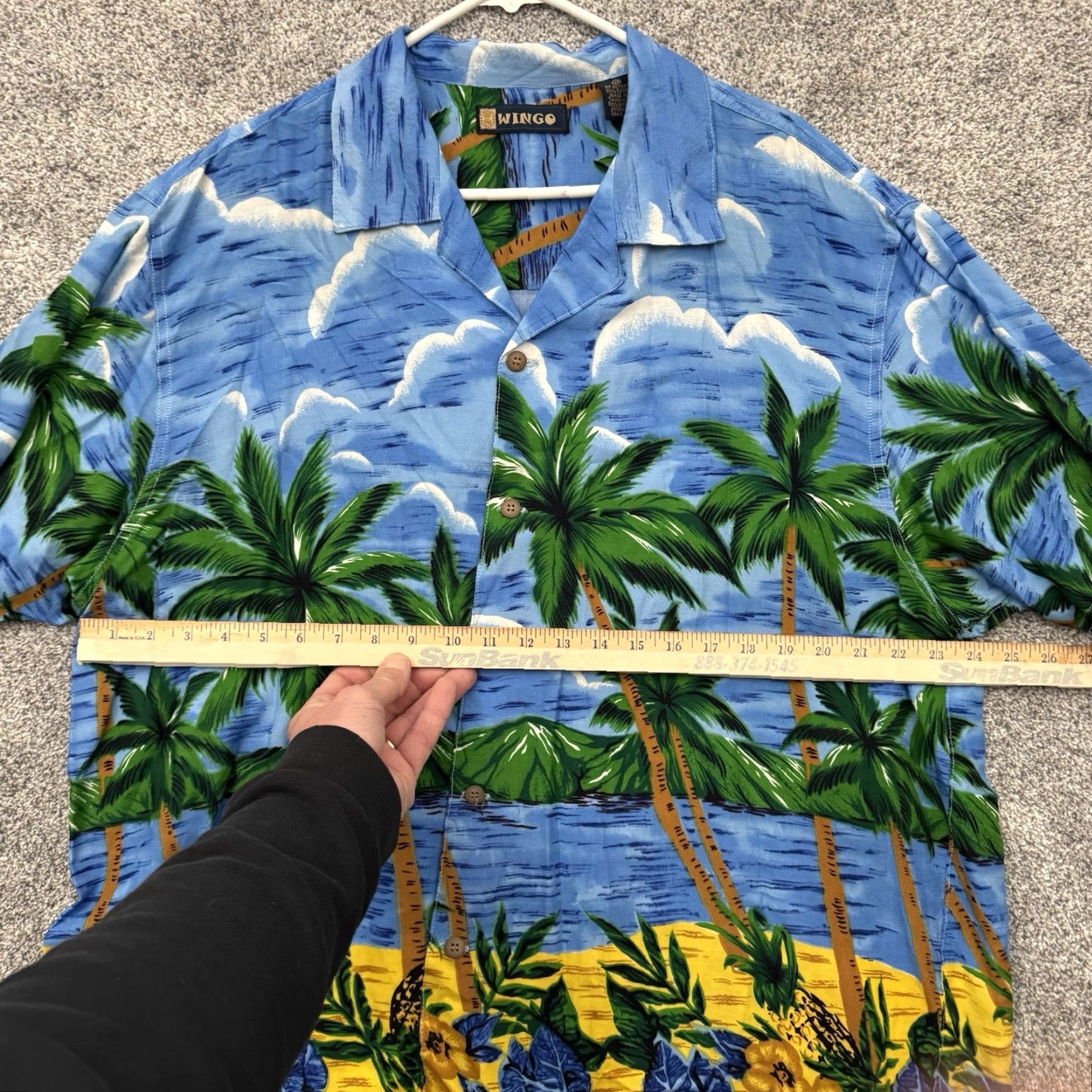 Etro VINTAGE 90s Y2K Hawaiian Shirt Men 2X Big Tropical Boho Retro Vacation Beachwear Size US XXL / EU 58 / 5 - 3 Thumbnail