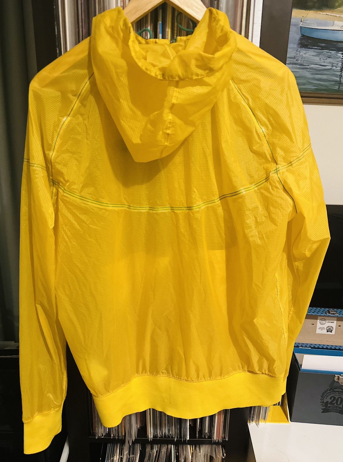 Nike Nike Windrunner Sportswear Jacket Yellow Aqua Blue 2009 Rare Size US M / EU 48-50 / 2 - 6 Thumbnail