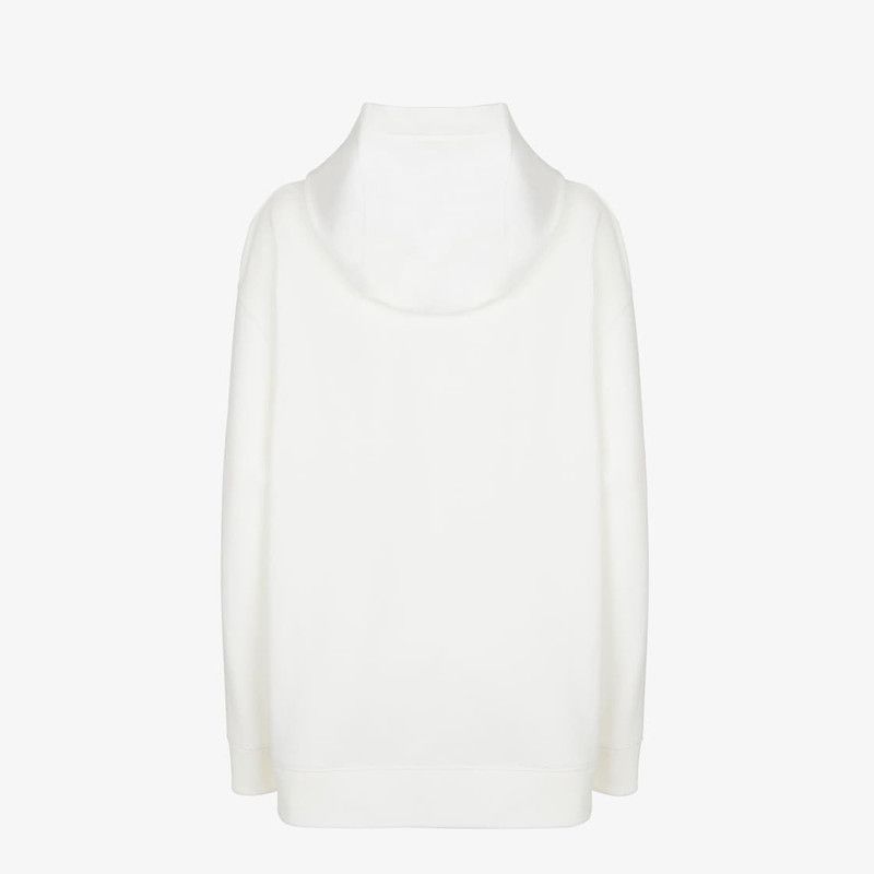 Fendi o1s1wg111225 Sweatshirt in White Size M / US 6-8 / IT 42-44 - 2 Thumbnail