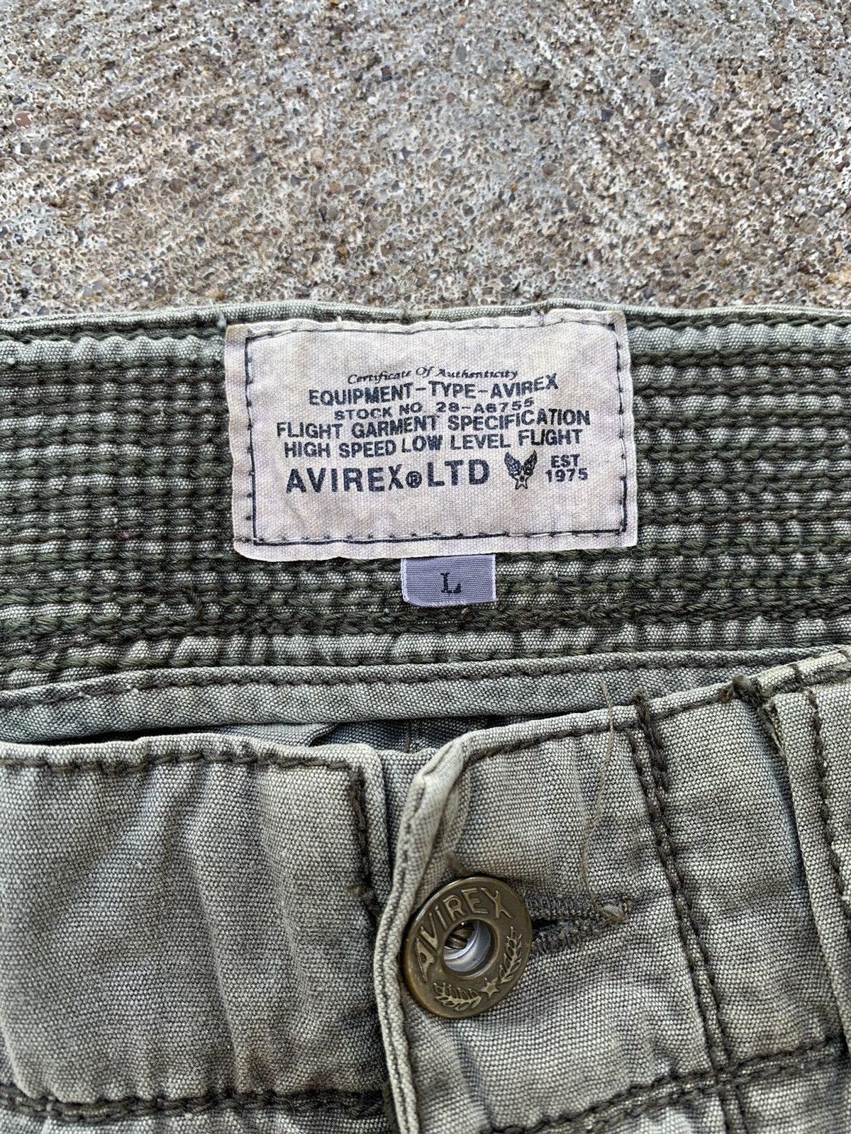Avirex × Designer × Vintage 1975s JORTS VINTAGE AVIREX Y2K STYLE Size US 29 - 3 Thumbnail
