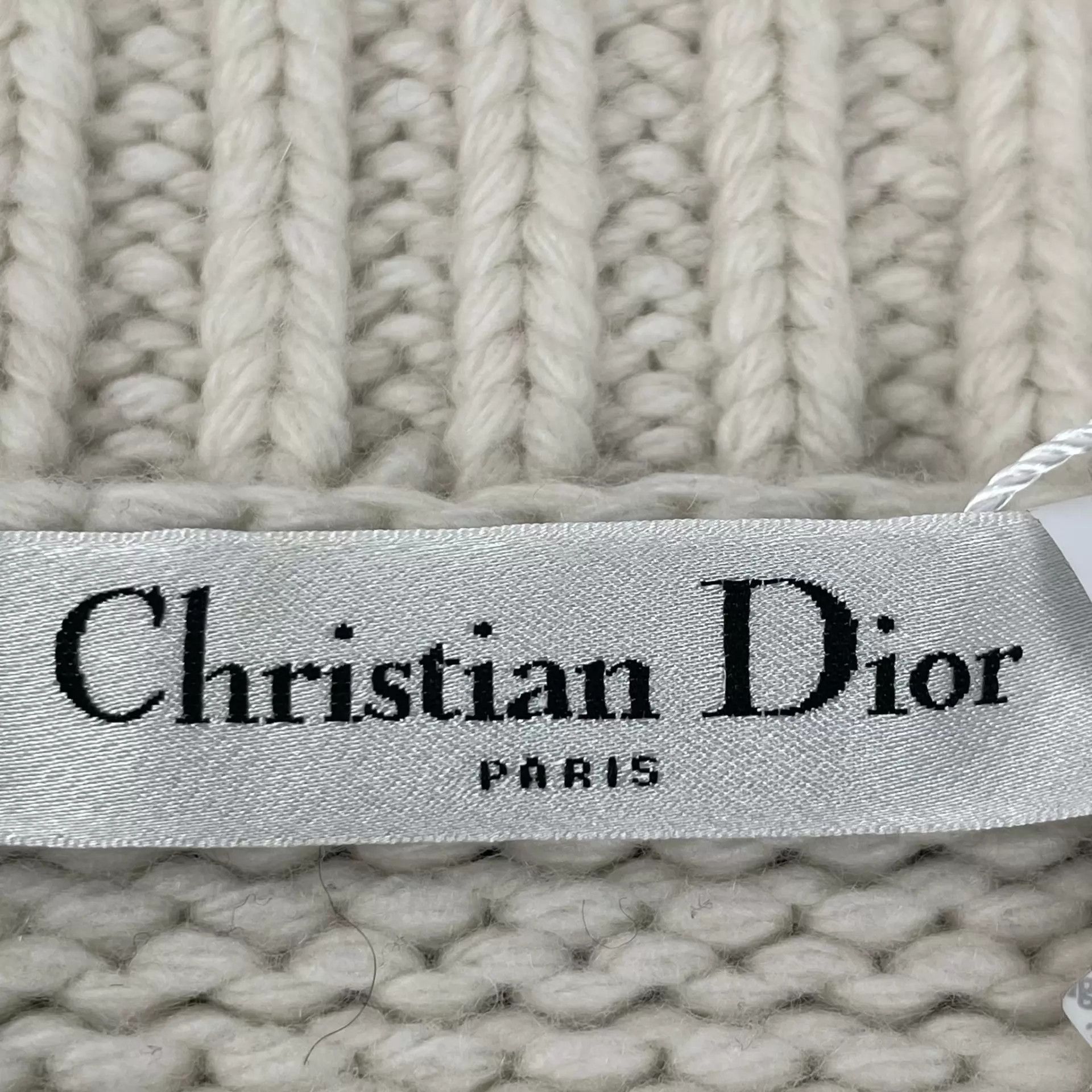 Dior Dior Navy Collar Wool Knit Top Size S / US 4 / IT 40 - 4 Thumbnail