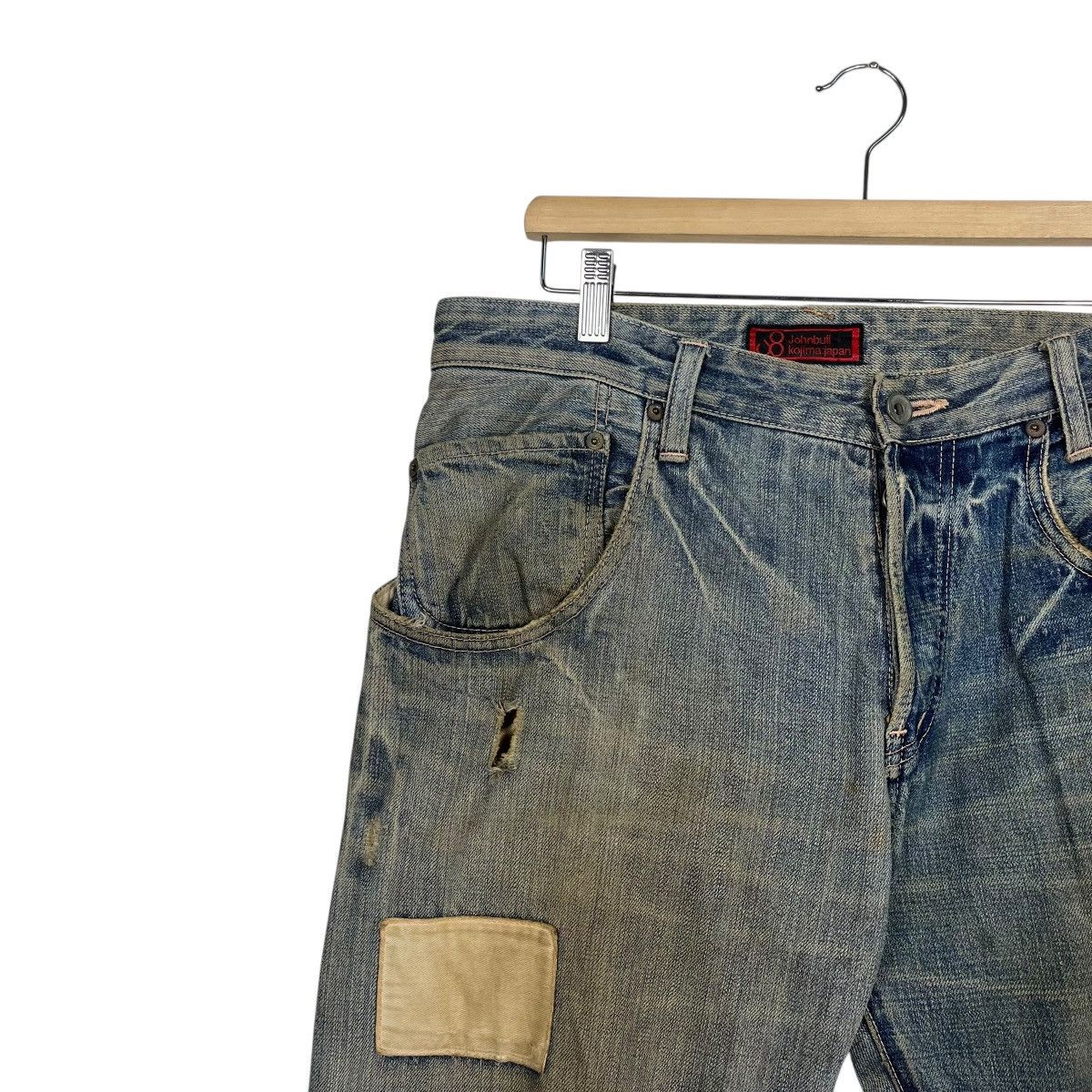 Johnbull Vintage Johnbull Distressed Rare Workers Denim Jeans Size US 36 / EU 52 - 4 Thumbnail