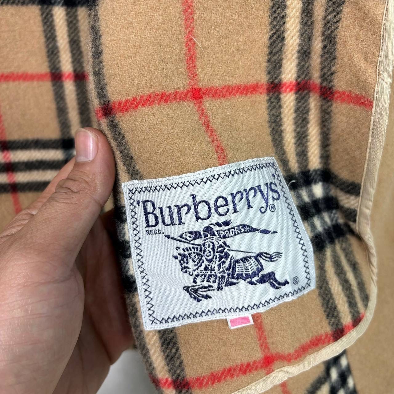 Burberry Vintage Burberry New Wool Double Breasted Camel Coat Size US M / EU 48-50 / 2 - 8 Thumbnail