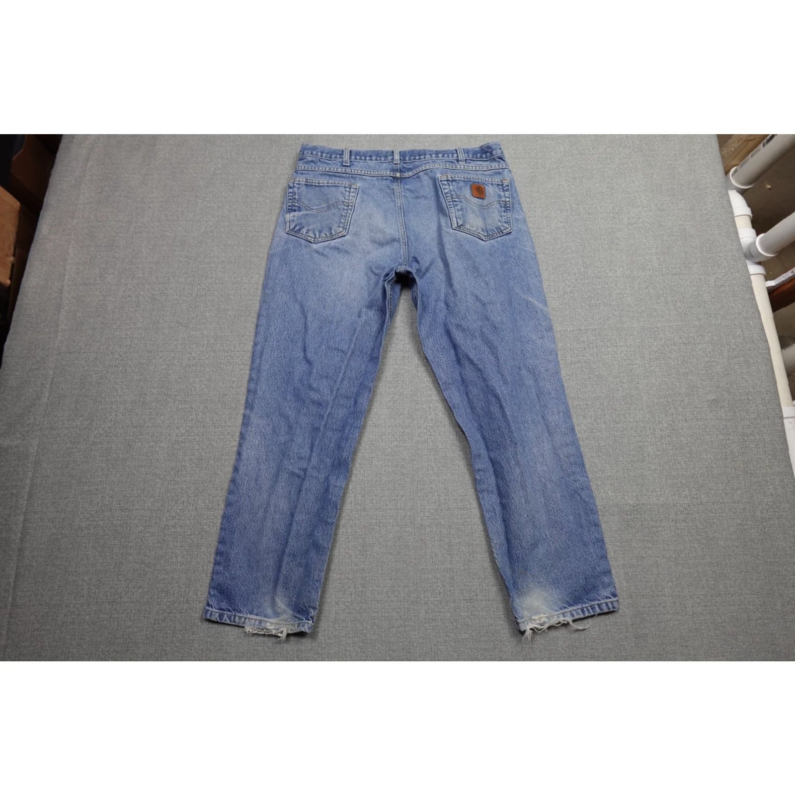 Carhartt VINTAGE Carhartt Jeans Men 40x30 Blue Relaxed Fit Light Wash B17-DST Size US 40 / EU 56 - 5 Thumbnail