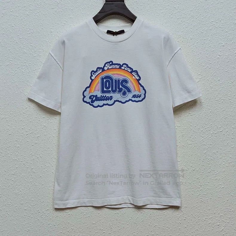 Louis Vuitton Louis Vuitton Rainbow LOGO short sleeves Size US S / EU 44-46 / 1 - 1 Thumbnail
