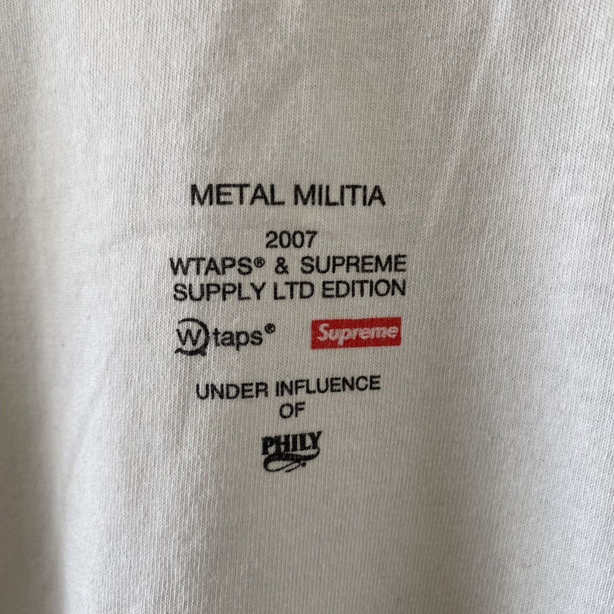 Supreme × Wtaps Supreme Wtaps T-Shirt White 2007 Rare Box Logo Vintage Size US L / EU 52-54 / 3 - 7 Thumbnail