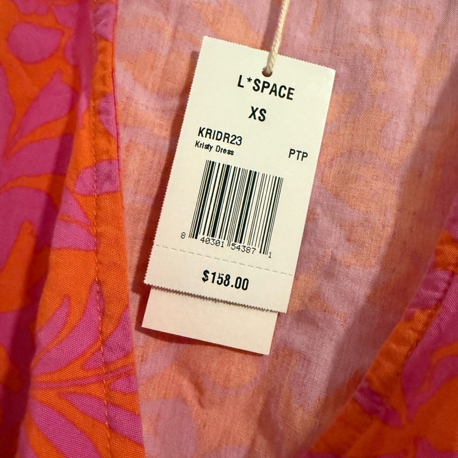 Other New L*Space Kristy Dress - Pink/ Orange - XS - $158 Size XS / US 0-2 / IT 36-38 - 7 Thumbnail