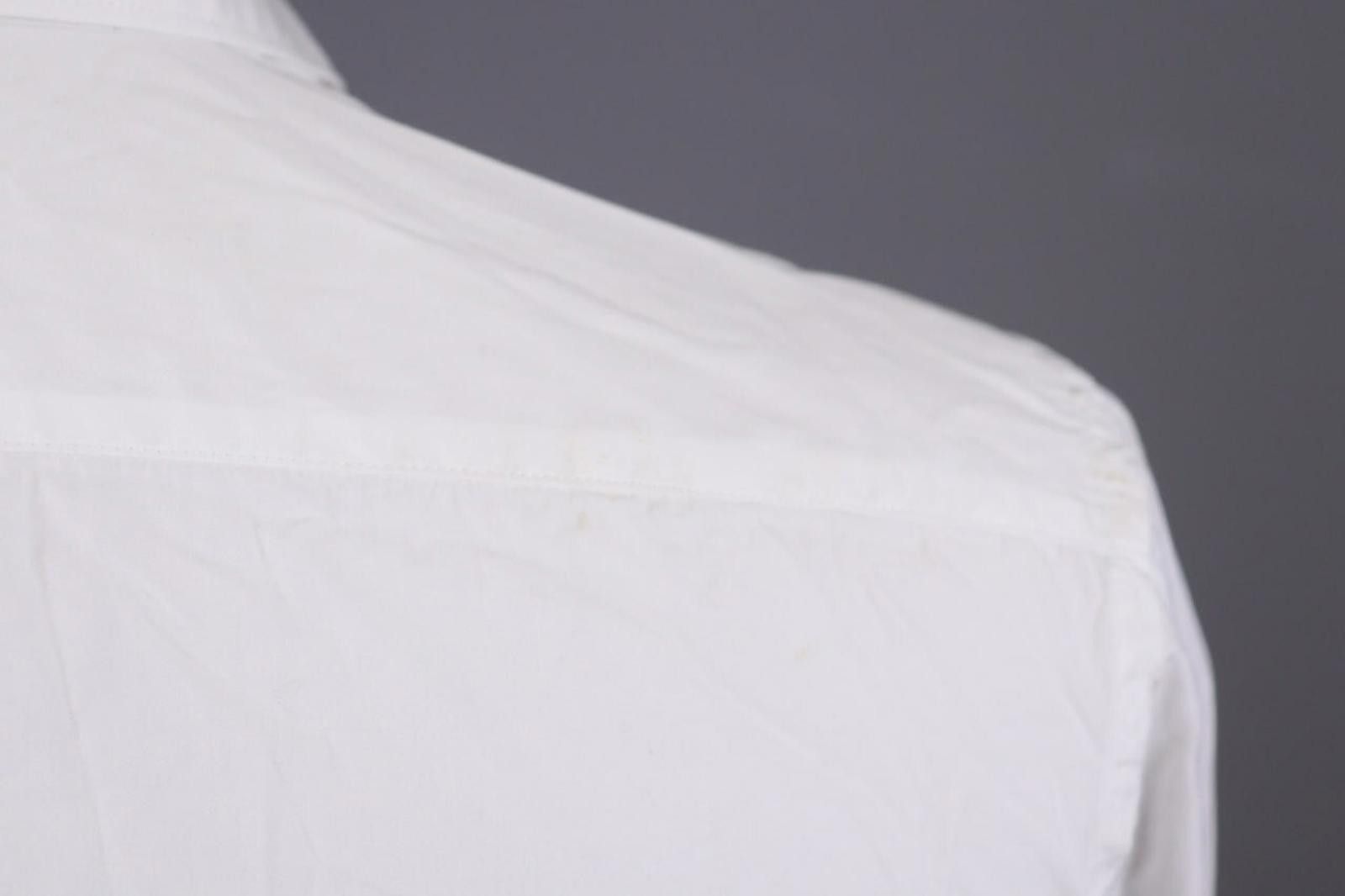 Neil Barrett Neil Barrett Slim Fit White Dress Shirt Size 16 / 41 Size US M / EU 48-50 / 2 - 11 Thumbnail