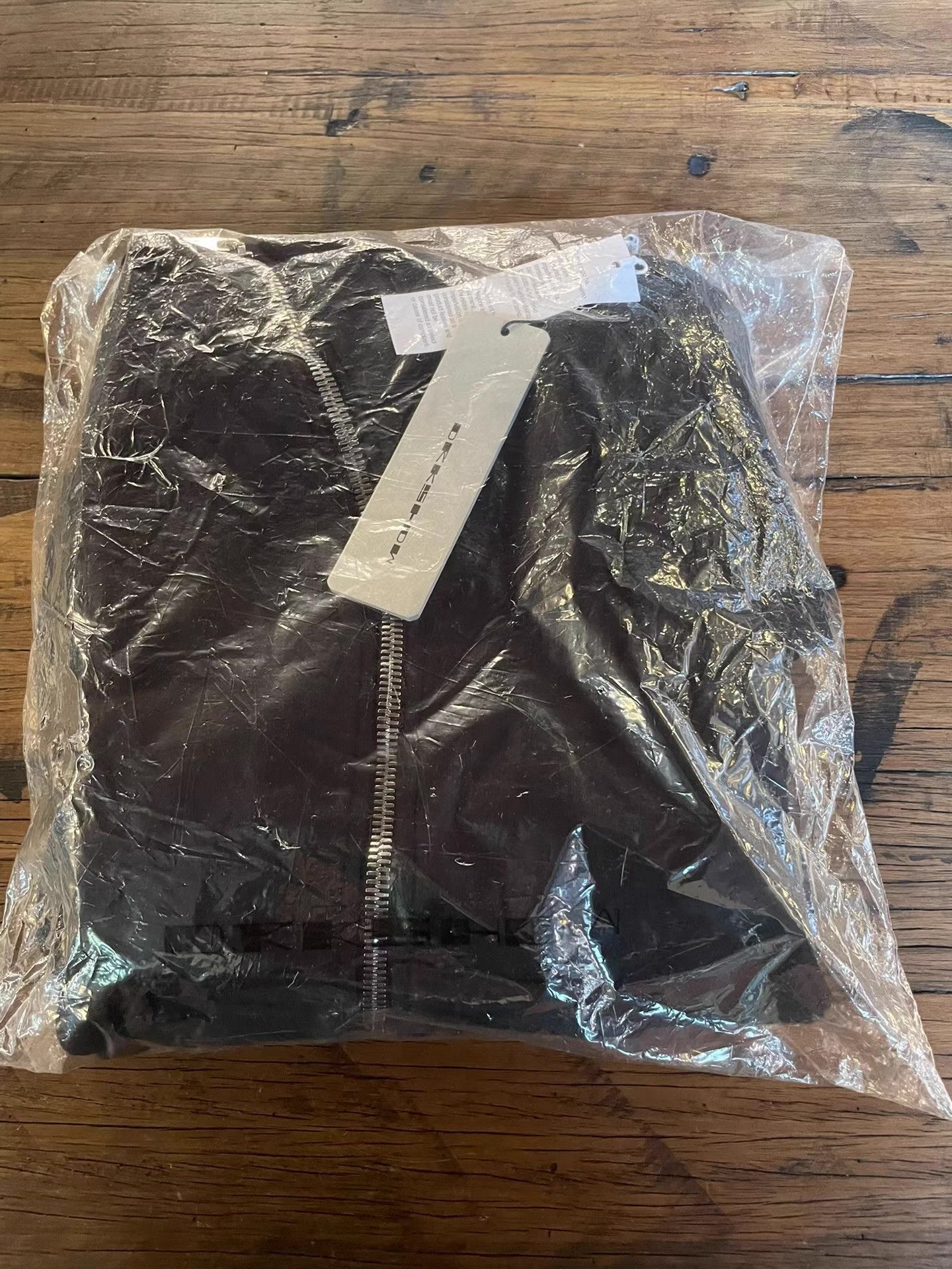 Rick Owens Drkshdw DRKSHDW 17SS Men's Black Mountain Hoodie Ｑ25 Size US M / EU 48-50 / 2 - 4 Thumbnail